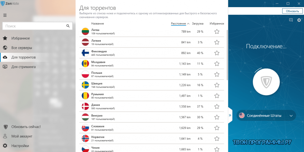 Впн с выбором страны для браузера