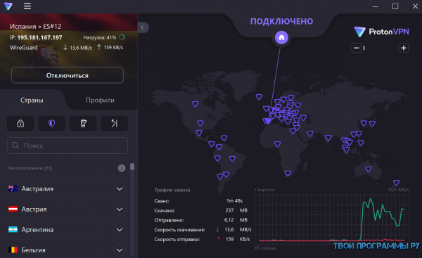 Proton VPN русская версия