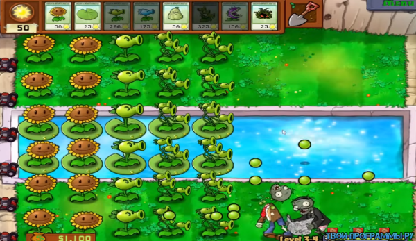 Plants vs. Zombies на пк