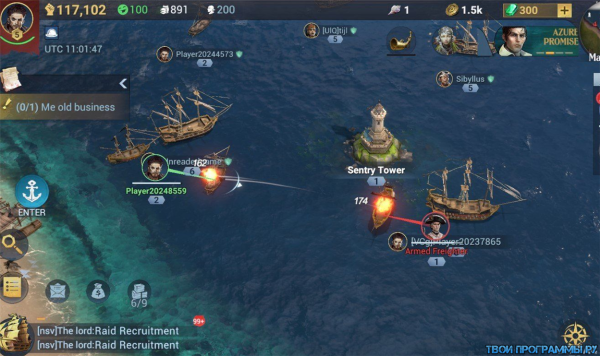 Обзор игры Sea of Conquest Pirate War на пк